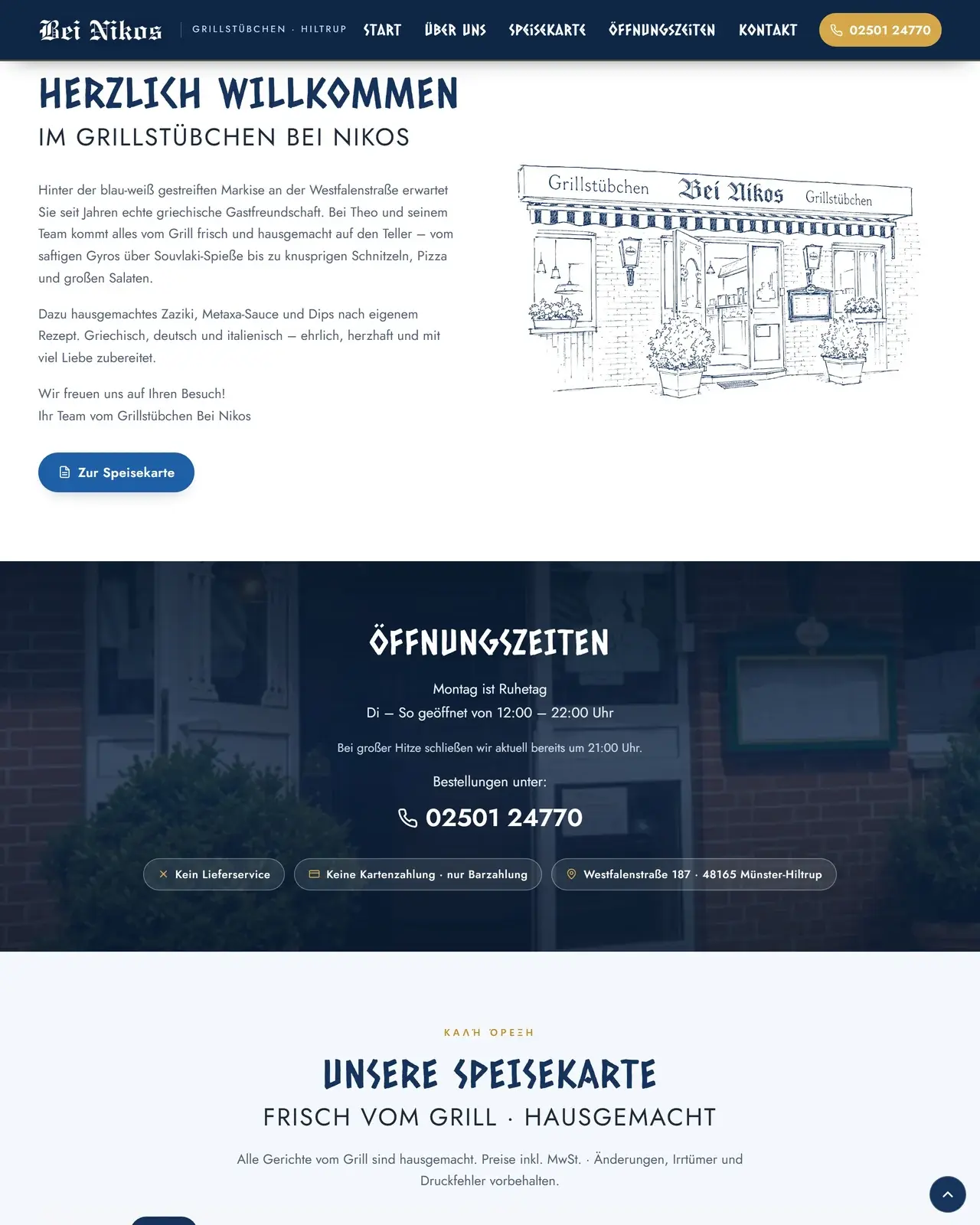 Bei Nikos: Die Aufgabe