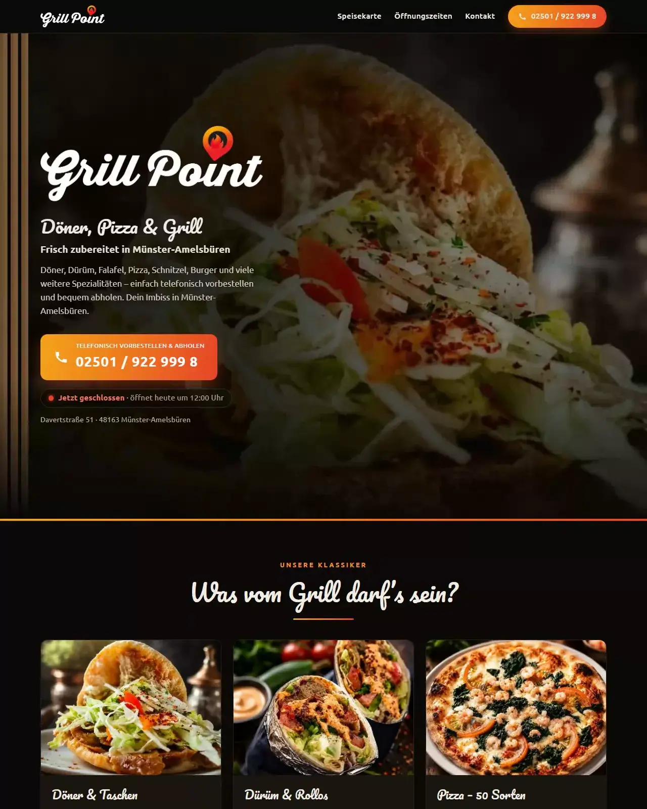 Website Grill Point