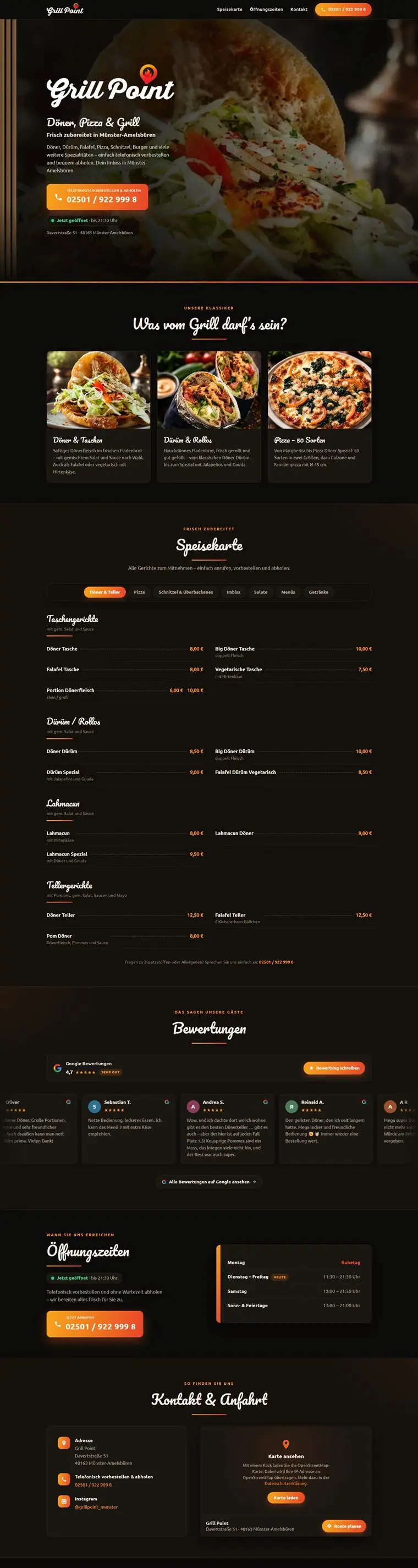 Website Grill Point